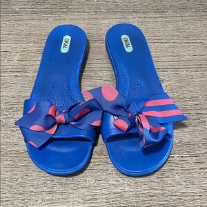 OKA b. Madison Slide Sandals Size M/L